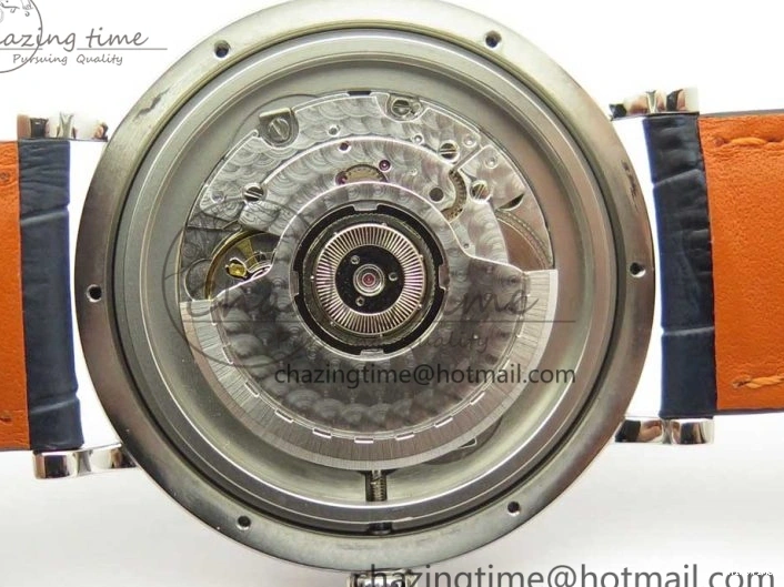 MIROTIME 0103 Portofino Automatic SS FKF 1:1 Best Edition Blue Dial on Blue Leather Strap A Cozy 7133